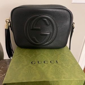 SOLD Authentic Gucci soho disco bag. Comes with dust bag & authentication card.